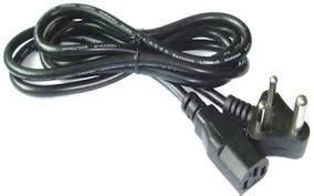 3 Pin Computer/Printer/Desktop/Pc/Smps Power Cable Cord Black/Pc Cable ...