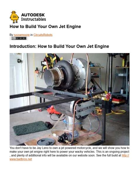 Image result for How to Build Small-Scale Jet Engine