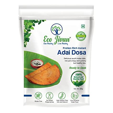 Buy Adai Dosa Mix by Eco Jivan | Instant Dosa Mix Powder | Protein Rich ...