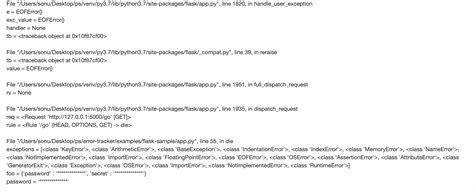 Image result for Python Tracking Exceptions