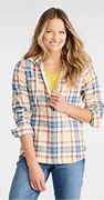 Image result for LL Bean Women's Flannel Shirts