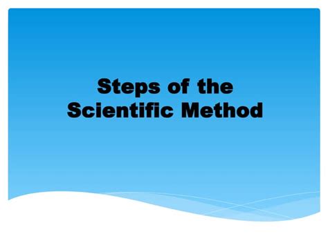 Image result for Steps. Method Science