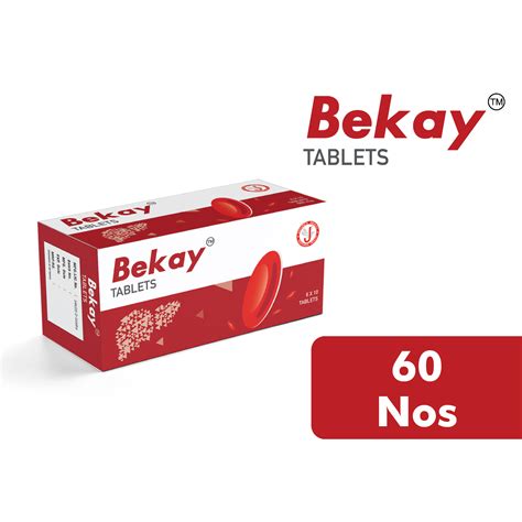 Bekay Tablets 60 No's It Improves Hemoglobin Levels – Caredura Store