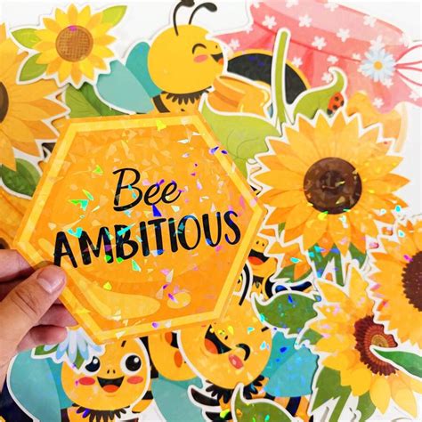 64 fogli di decorazioni per bacheca motivazionale a tema ape, include ...