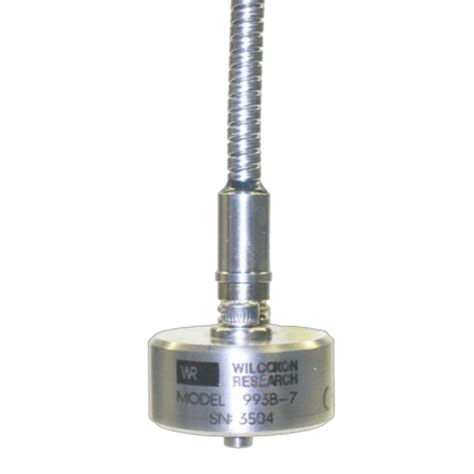 993B-6 3-axis accelerometer with armored integral cable