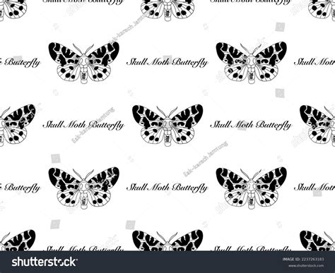 Skull And Moths Pattern: Over 673 Royalty-Free Licensable Stock Vectors ...