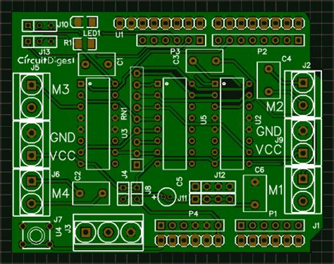 Arduino Motor Driver Shield Pinout Diagram - Infoupdate.org