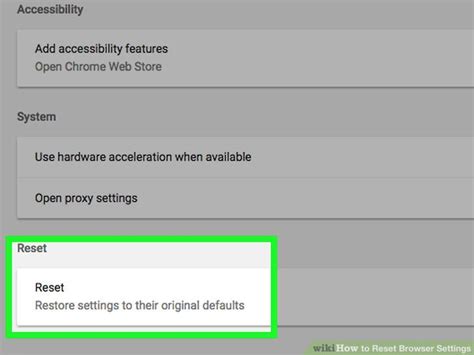 How to Reset Browser Settings 的图像结果