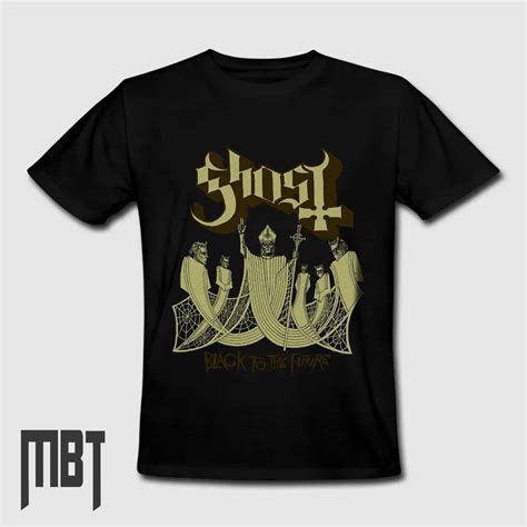 Ghost T-Shirt, Ghost Band North America Tee-Shirt, Metal Merch, Rock ...