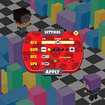 Phone Game Home Menu Screen 的图像结果