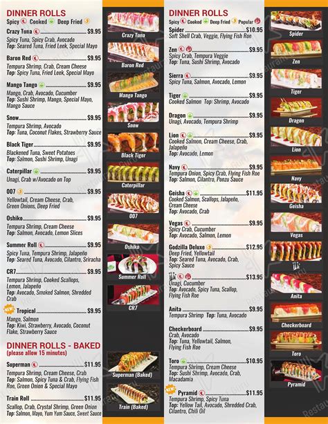 Menu at Ijji Poke Don restaurant, Reno