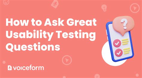 Image result for How to Create Usability Testing Questions
