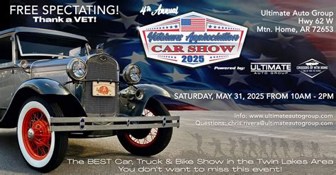 4th Annual Veterans Appreciation Car, Truck & Bike Show, HWY 62 W ...