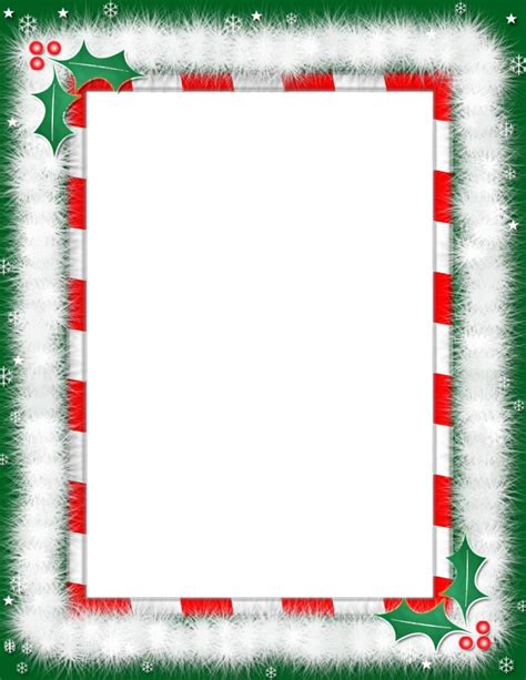 Christmas Border, Cheerful Ornamentation, Yuletide Accent, Winter ...