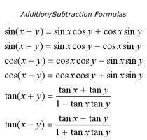 Addition Formula Trigonometry 的图像结果