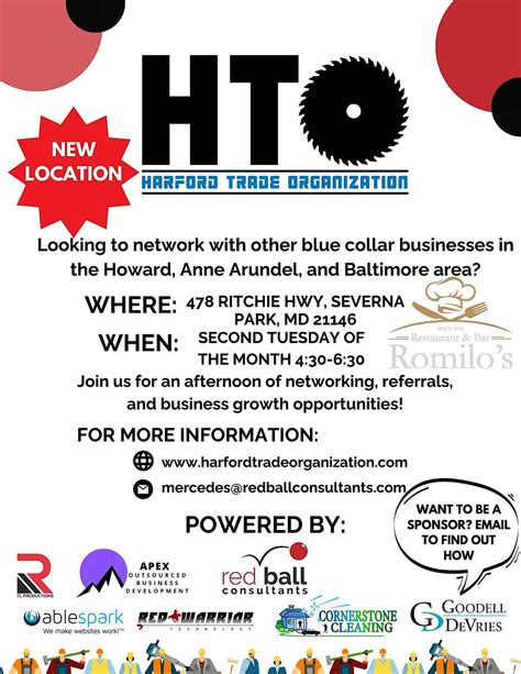 HTO SEVERNA PARK NETWORKING EVENT, Romilo's Restaurant & Bar, Severna ...