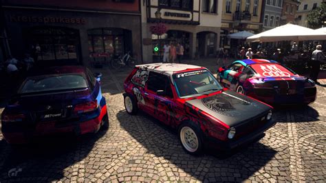 Audi R8 4.4 and Golf Mk1 Gti My favorite street cars! : r/GranTurismo7