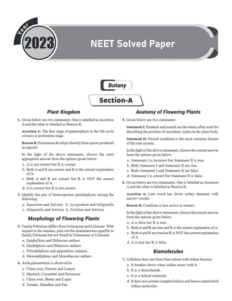 NEET Model Question Paper 的图像结果