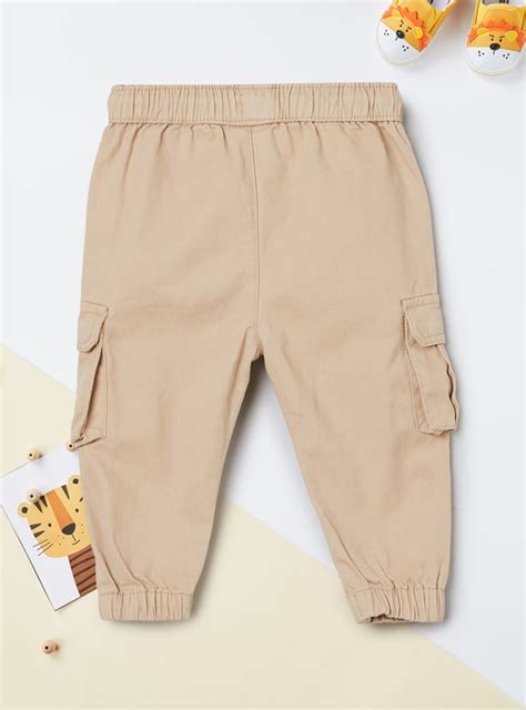 Buy Boys Solid Cargo Joggers Online at just Rs. 599.0 - 1000015595276 ...