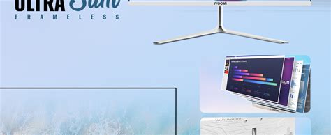 iVOOMi 24 Inch (60.45 cm) Ultra Slim Flat FHD Monitor for PC with 75Hz ...