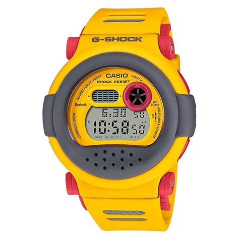 Casio Men Resin G-Shock Digital Yellow Dial G-B001Mve-9Dr (G1344), Band ...