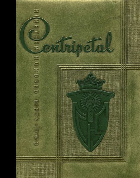 (Reprint) 1952 Yearbook: Central Catholic High School, Toledo, Ohio ...