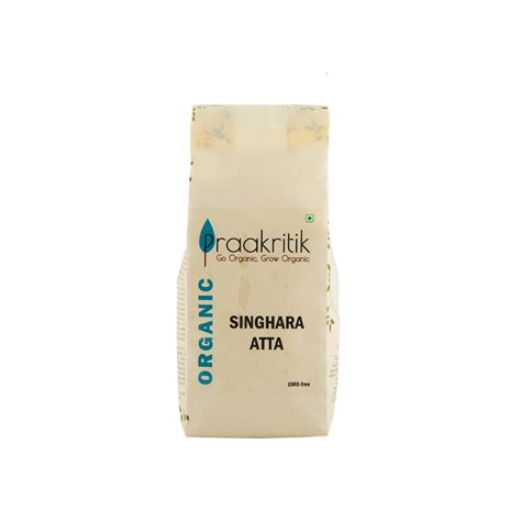 Praakritik Organic Singhara Atta 500 gms – Bodhishop.in