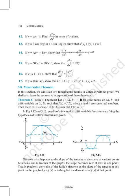 Continuity And Differentiability - NCERT Book of Class 12 Mathematics ...