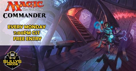 MTG - Commander Night, Sullys Abode, Bolingbrook, 21 July 2025 | AllEvents