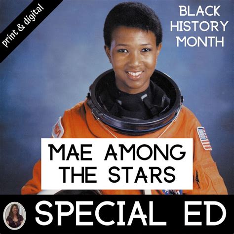 Mae Among the Stars Literacy Unit for Special Education PRINT and ...
