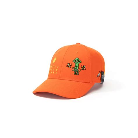 Godless by Mobeius – Orange Embroidered Baseball Cap | Urban Monkey ...