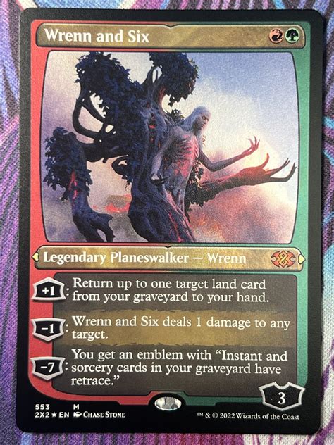 Wrenn and Six 2X2 Etched Foil – Bootleg Mage