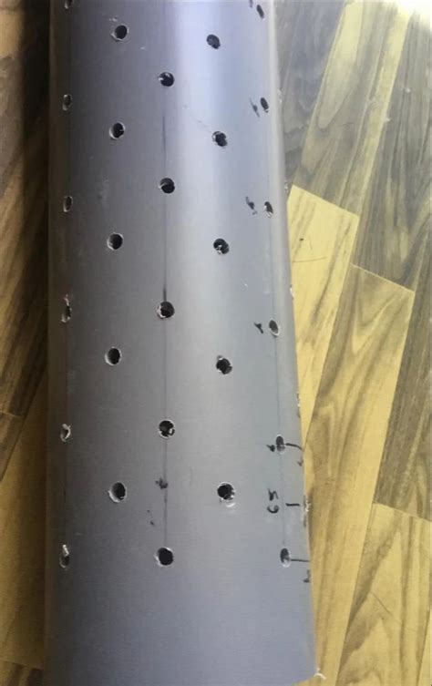 Image result for Perforated PVC Pipe