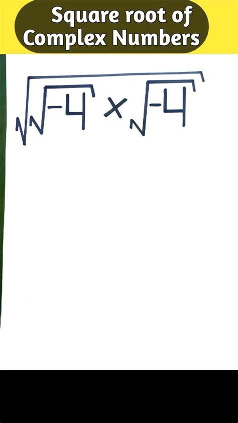 Image result for Simplifying Complex Numbers Square Root