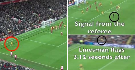 Image result for Wolves Leeds Offside Goal