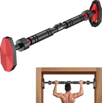 Strauss Adjustable Door Chin Up Bar | Pullup Rod | Gym Bar Pull-up Bar ...