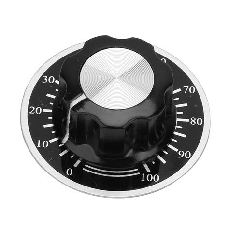 Knob Scale Sheet, Round High Accuracy Potentiometer Control Knob for ...