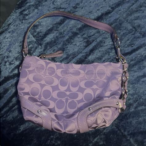 Coach Bags | Purple Authentic Coach Carly Bag | Color: Purple | Size ...