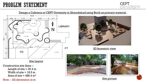 DESIGN A CAFE SPACE WITH BRICK MASONRY | CEPT - Portfolio