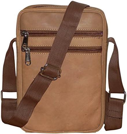 Buy Style Shoes Brown Genuine Leather Travel Messenger Bag for Men,Boys ...