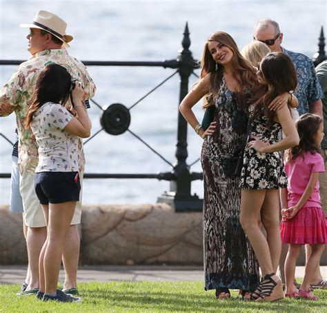 Ariel Winter in Shorts - Filming Modern Family in Sydney • CelebMafia