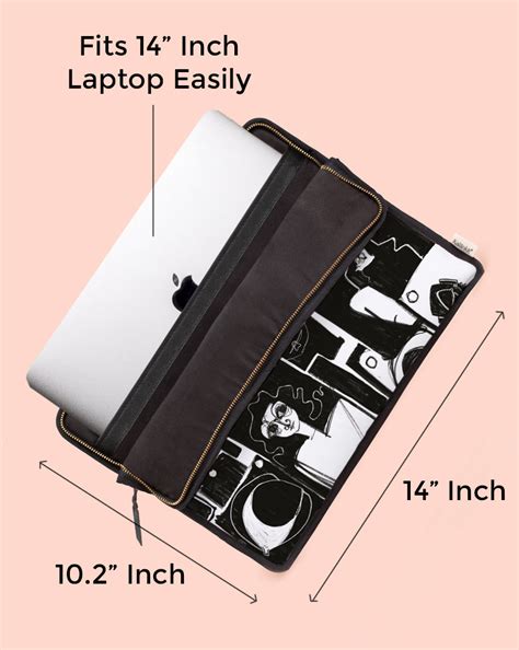 Laptop Cover Bag - 14 Inch | Tasveer Print – Kalankit