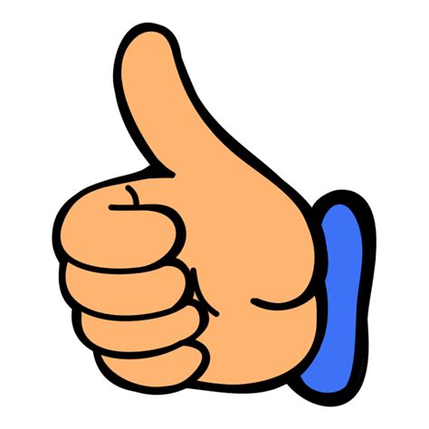 Thumbs Up Emoji PNG Images (Transparent HD Photo Clipart)