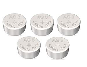 Turnip AG3,LR41 Coin Battery 1.55V 384, 392, 194, L736 Silver Oxide ...