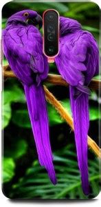 Inditex Back Cover for POCO X2/MZB8743IN Parrot, Colorfull Parrot, Bird ...