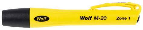 M-40 Wolf Safety | Wolf Safety ATEX, IECEx LED Pen Torch Yellow 3 x 30 ...