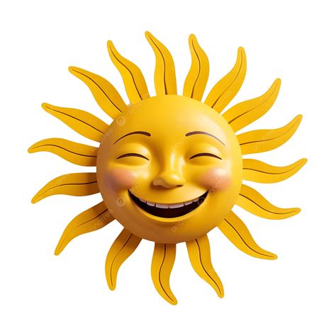 Happy Sun Picture Wall Art Print Yellow Colors Sunshine Design Kids ...