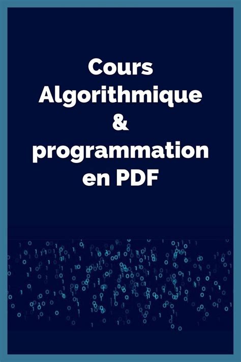 Image result for Cours D'informatique Algorithme Et Programmation