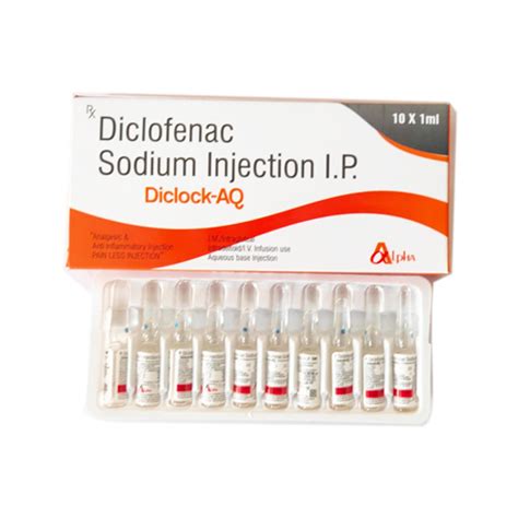 DICLOCK-AQ Injection MEDFENCE LABS