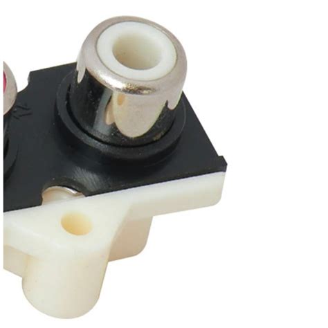 MX 2 Way RCA Female Connector PCB Mounting (MX-323) buy online at Best ...